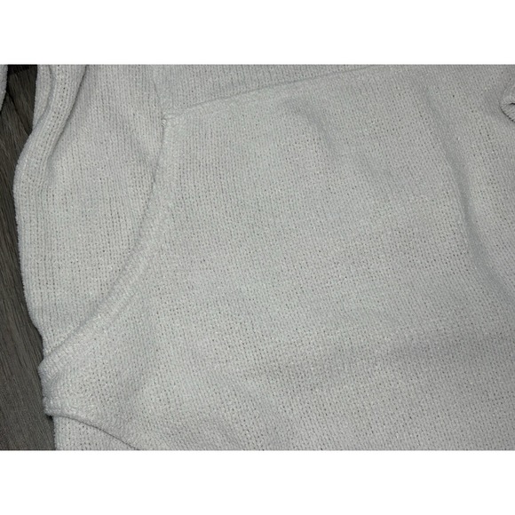 Free People Beach Ronda Pullover Tunic Cozy White Size S Relaxed Fit Funnel Neck - Picture 4 of 9
